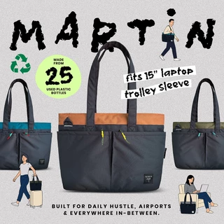 Martin relife bag กระเป๋าผ้ารีไซเคิลรุ่นมาร์ติน / 15" laptop bag / shoulder bag / crossbody bag