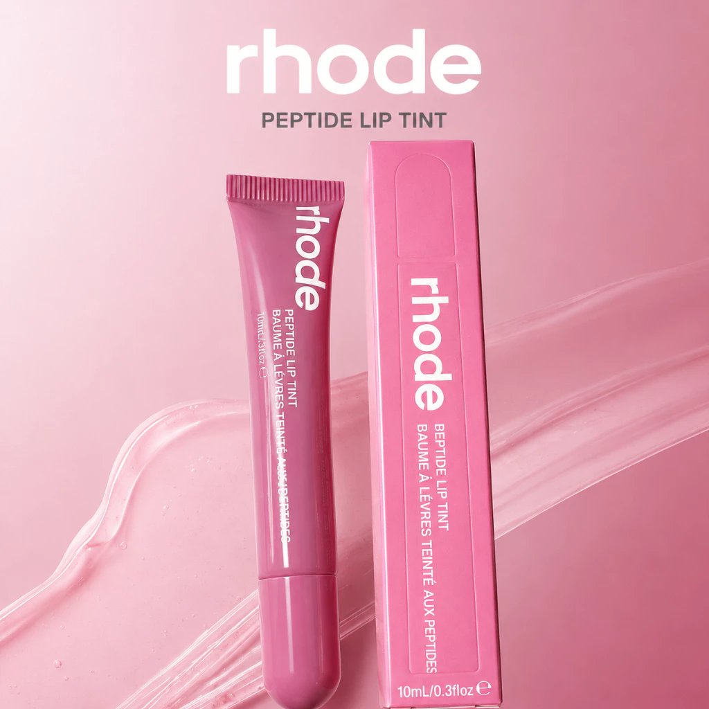 rhode ลิปทินท์บำรุงริมฝีปาก Peptide Lip Tint 10ml สีสวยธรรมชาติ ชุ่มชื้น ไม่เหนียว มีหลายสี