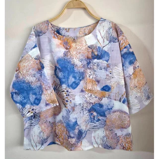 เสื้อลินินสลาฟ รอบอก 44 นิ้ว ผ้าเนื้อดี