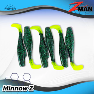 A12 เหยื่อปลายาง Z-Man รุ่น MINNOW ขนาด 3 นิ้ว (1ซอง 6ตัว)