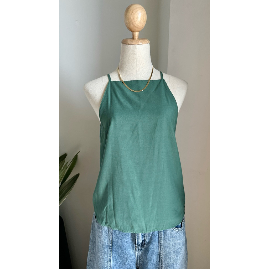 EDITOR'S MARKET - HIGH NECK CAMISOLE TOP แท้ 💯 (มือ 2)