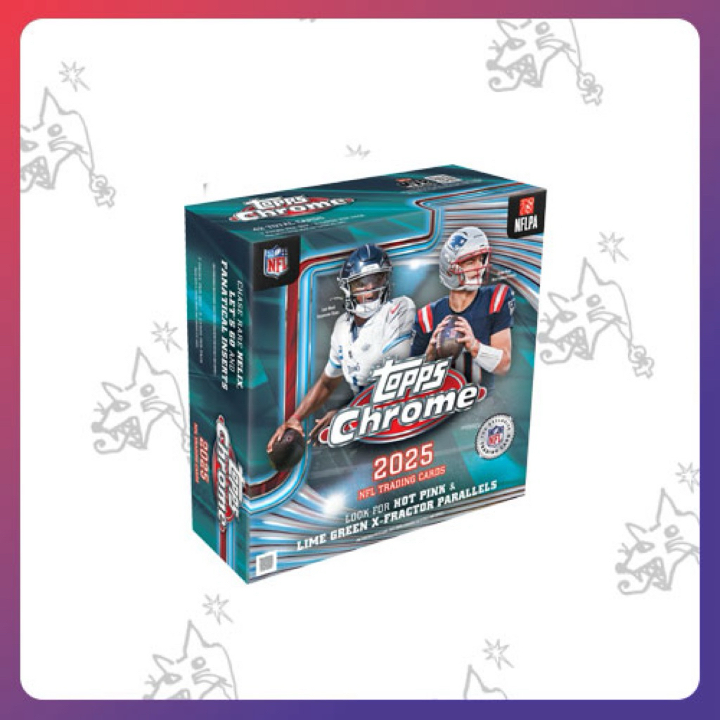 2025/26 Topps Chrome NFL - Mega Box