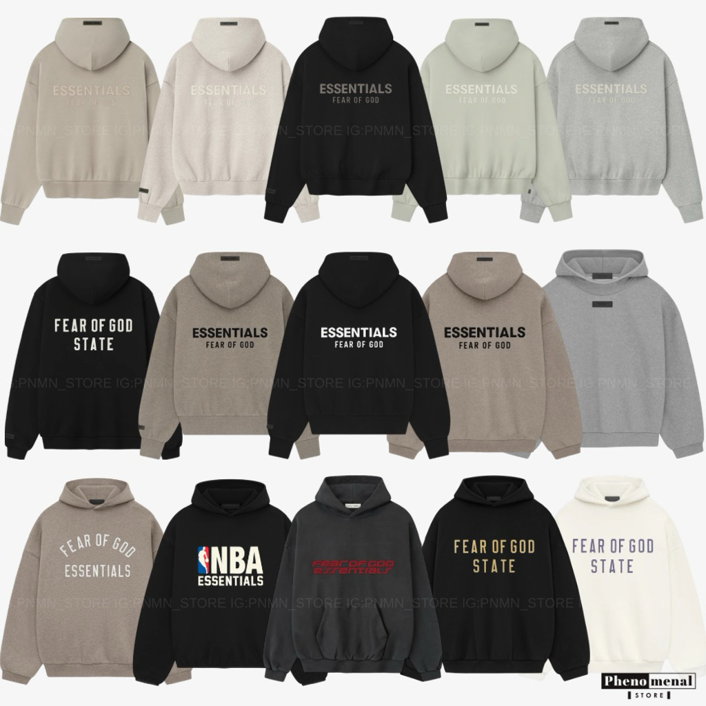 [เก็บโค้ดลด 20%][ของแท้ พร้อมส่ง] เสื้อฮู้ดดี้ FOG ESSENTIALS Hoodie รุ่นใหม่