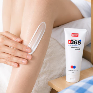 แพคเกจใหม่ [โปร 5 หลอด] D365 มอยซ์เจอร์ไรซิ่งครีมเย็นสบายตัว คัน ผื่นแพ้ ลมพิษ แพ้เหงื่อ