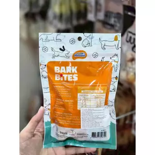 1971 ขนมสุนัข ขนมหมา บาร์ค ไบร์ท รสไก่และชีส @100กรัม BARK BITES CIRCLE (CHICKEN & CHEESE FLAVOR) @100G**1แถม1 138บาท