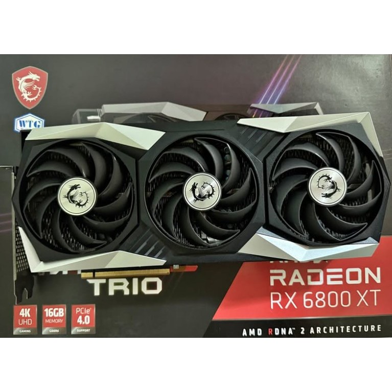 MSI RX6800 XT GAMING X TRIO 16GB GDDR6