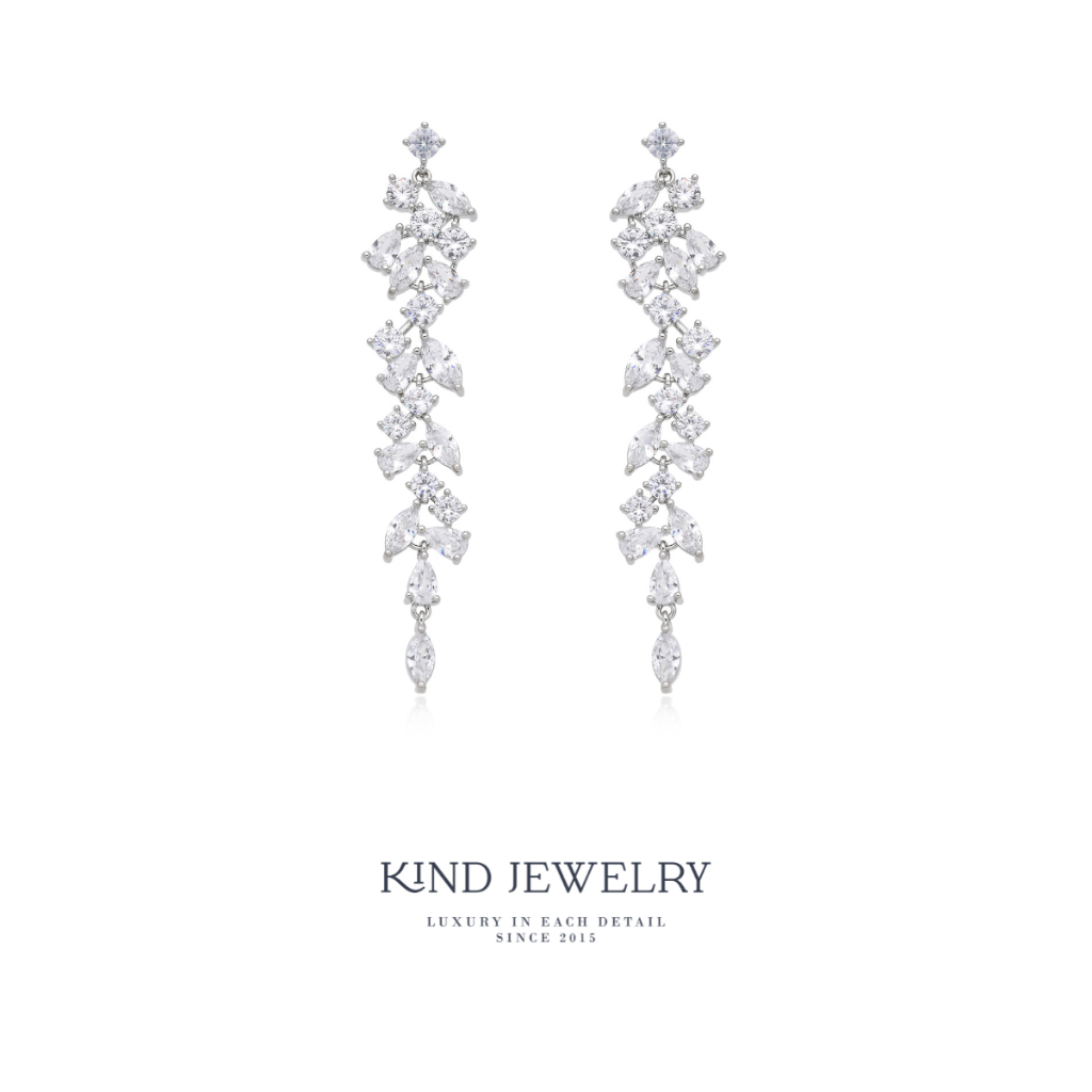 Kind Jewelry ต่างหูออกงาน Flowery