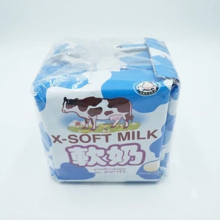 ลูกอมนมซาการ่า (Sakara X-Soft Milk) อร่อย คุ้ม นมวัวเต็มคำ มี 2 รสชาติ ขนาด 189 กรัม (ยกแพ็ก 12 ซอง)