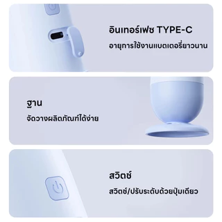 ที่ฉีดก้นพกพาไฟฟ้า Portable Bidet ชาร์จ Type-C ปรับแรงน้ำ 3 ระดับ กันน้ำ IPX7 ใช้เดินทาง