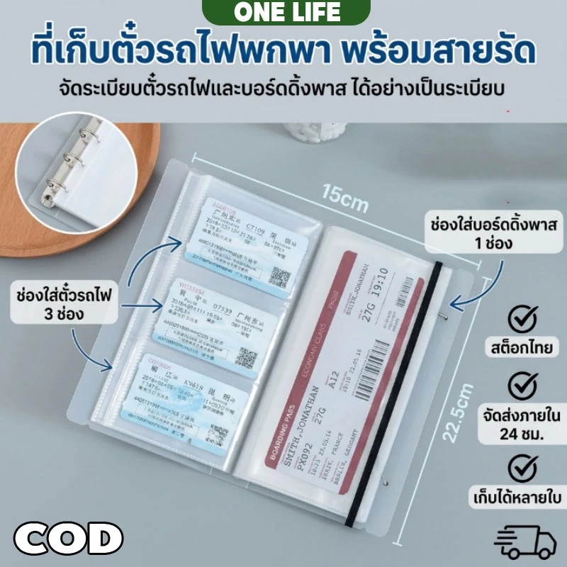 สมุดสะสมการ์ด 3 นิ้ว อัลบั้มเก็บตั๋วรถไฟ ตั๋วเครื่องบิน โปสการ์ด บัตรสะสม