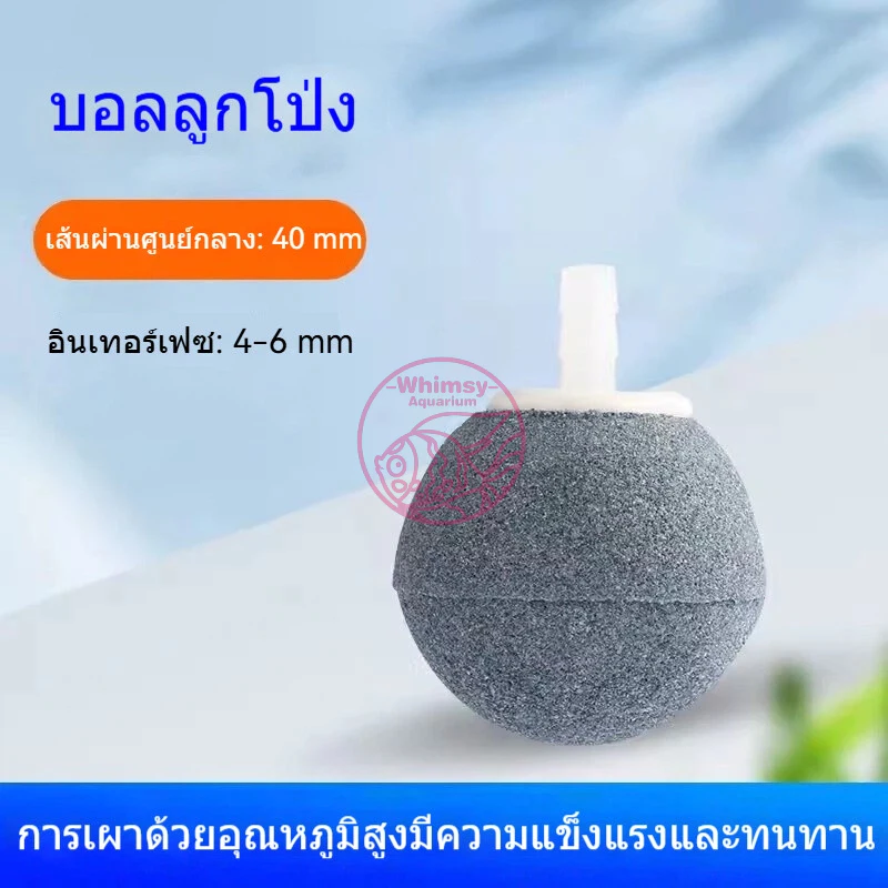 หัวทรายเพิ่มออกซิเจนสำหรับตู้ปลา ตู้กุ้ง สัตว์น้ำทุกชนิด ฟองแรง ออกทุกรู ฟองไม่ใหญ่เกินไป ปลาไม่ตกใจ thumbnail 8