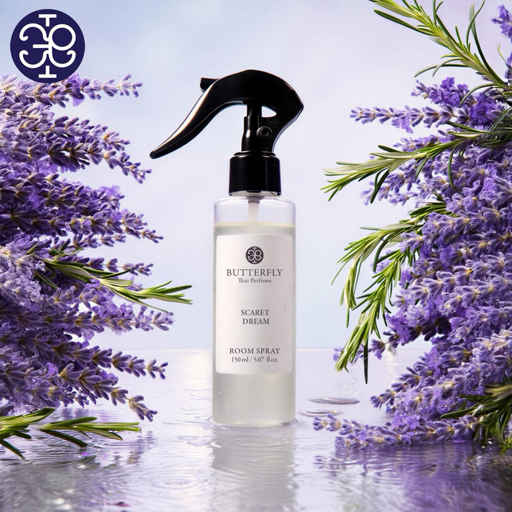 (พร้อมส่ง) Butterfly Thai Perfume - Room Spray 150 ml. แท้ 100%