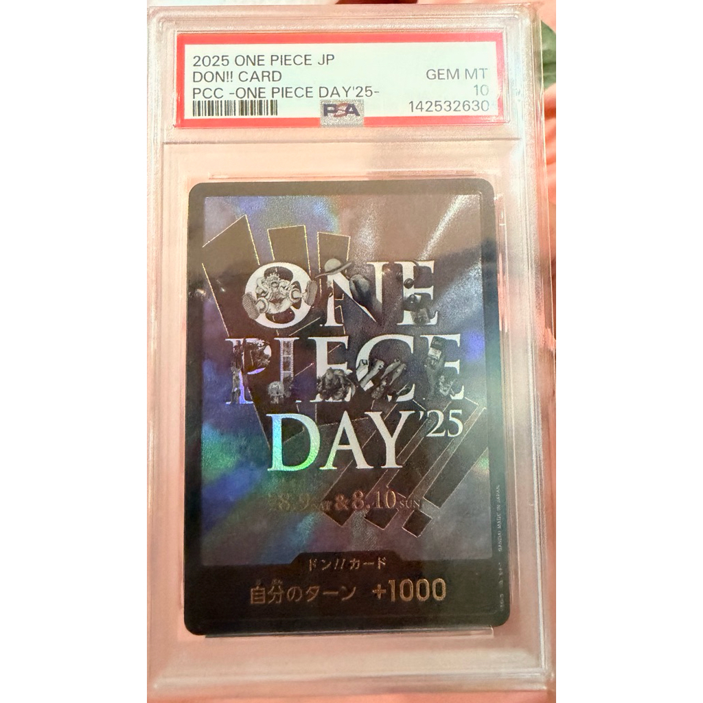 One Piece Card PSA 10