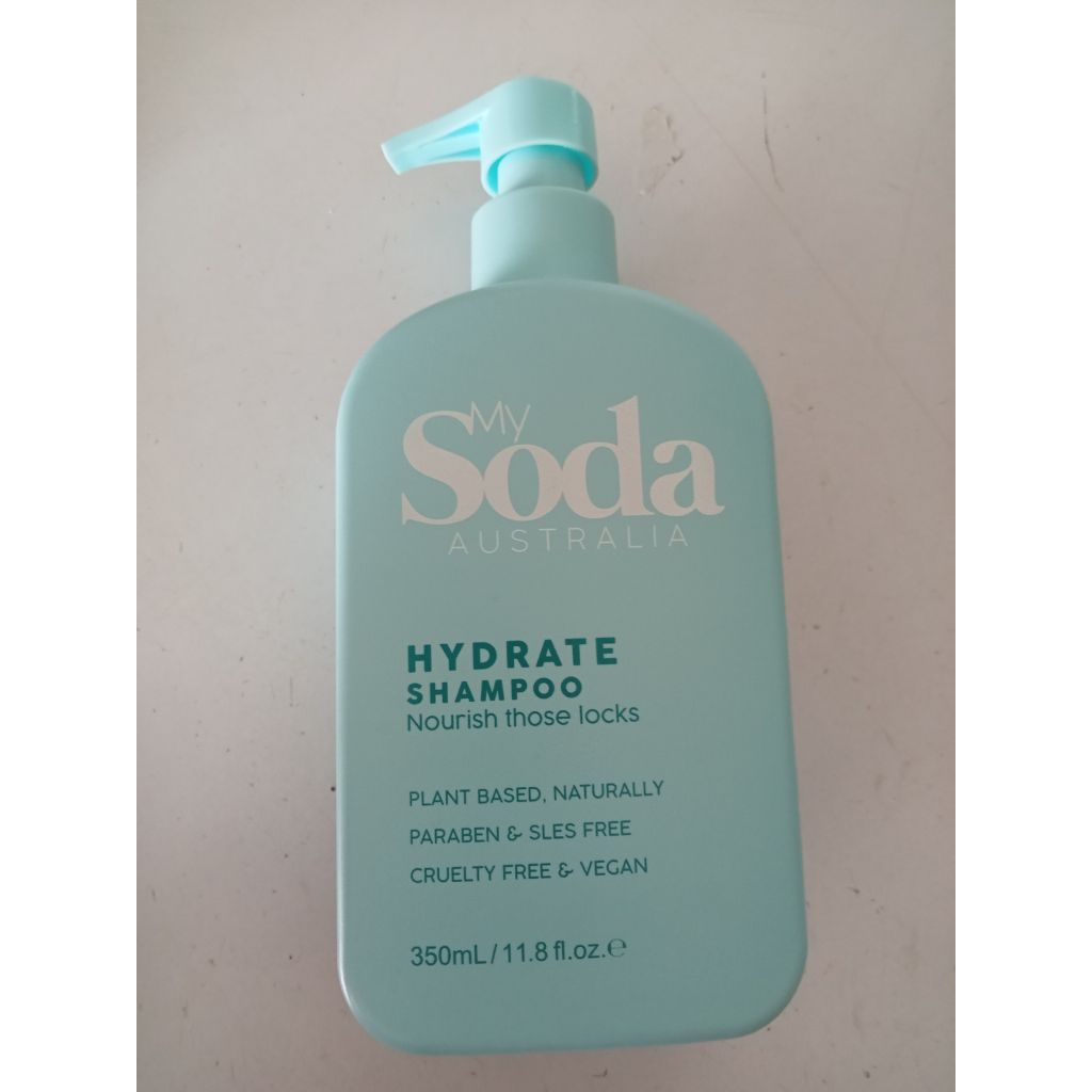 พร้อมส่ง มาย โซดา ออสเตรเลีย ไฮเดรท แชมพู MY SODA AUSTRALIA HYDRATE SHAMPOO 350ml EXP 21/05/2028