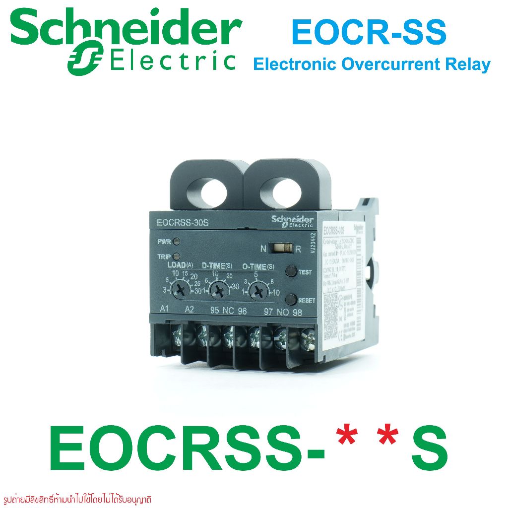 EOCRSS-05S Schneider Electric EOCRSS-30S Schneider Electric EOCRSS-60S Electronic Overcurrent Relay