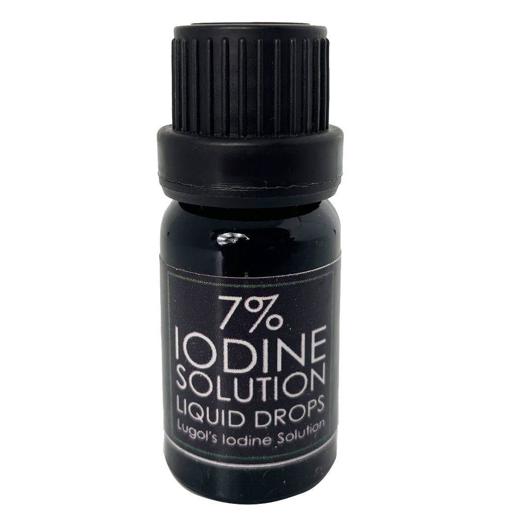 SYM l Iodine Solution 7% (10ml) l Macrobiotic World Natural Efe l Liquid Drops