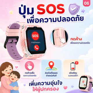 NEODIGI นาฬิกาโทรศัพท์ Smartwatch นาฬิกาเด็ก เด็ก วิดีโอคอล ถ่ายรูป โทร เมนูไทย GPS ติดตามตำแหน่ง 4G WIFI SIM watch SOS