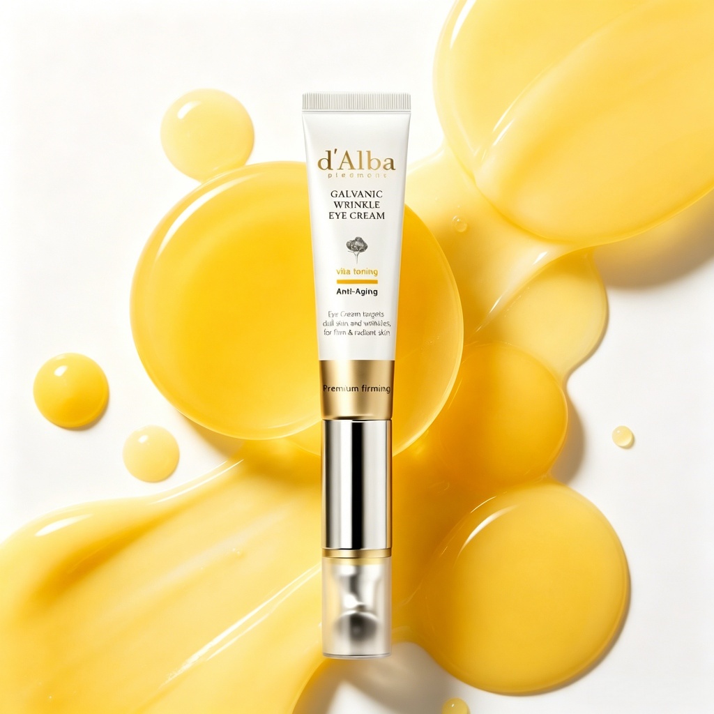 d'Alba Vita Toning Galvanic Eye Cream 15ml – ครีมทาตา Galvanic 13k ไวท์ทรัฟเฟิล คอลลาเจน กระชับ กระจ