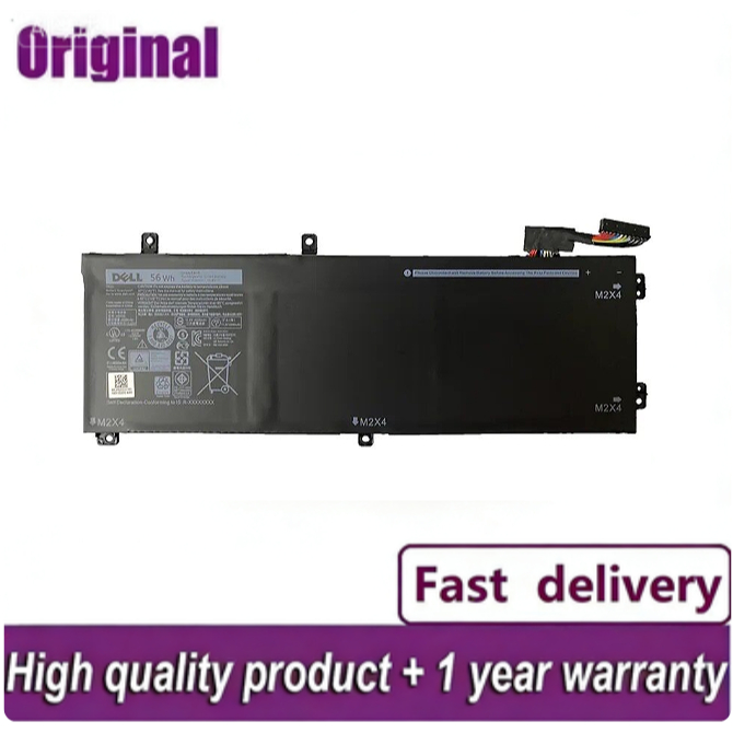 (การประกัน 12 เดือน) Dell H5H20 RRCGW แบตแท้ รุ่น 0M7R96, M7R96 Dell Inspiron 5510 9550 Series