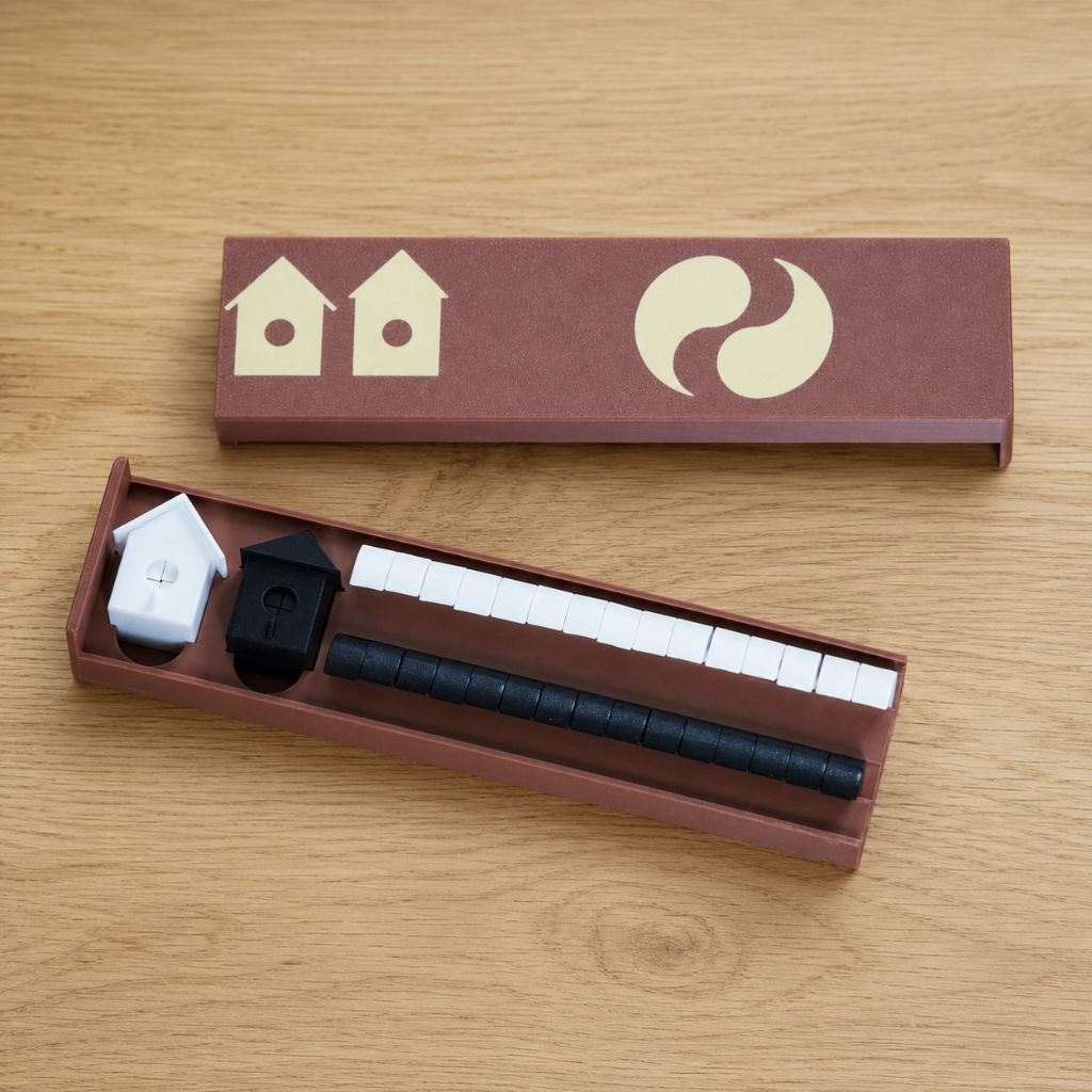 ​🦜กล่องทดแทน Wingspan Asia Player/Duet Token Box ฝาสไลด์ PETG งาน 3D Print (ไม่รวมโทเคนเกม)