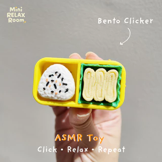 🍱Bento Clicker ASMR ของเล่นกดคลายเครียด เสียงคลิกเพลิน ฟิดเจ็ตจิ๋ว ลายข้าวกล่องญี่ปุ่นน่ารัก
