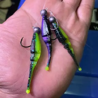 เหยื่อยาง อสุจ๊าก อสุจ๊ากกกก 2.3" เหนียวหนึบ ตกปลากระสูบ ปลาช่อน | ASUJAKKK Micro Soft Lure 2.3 inch Finesse Light Game