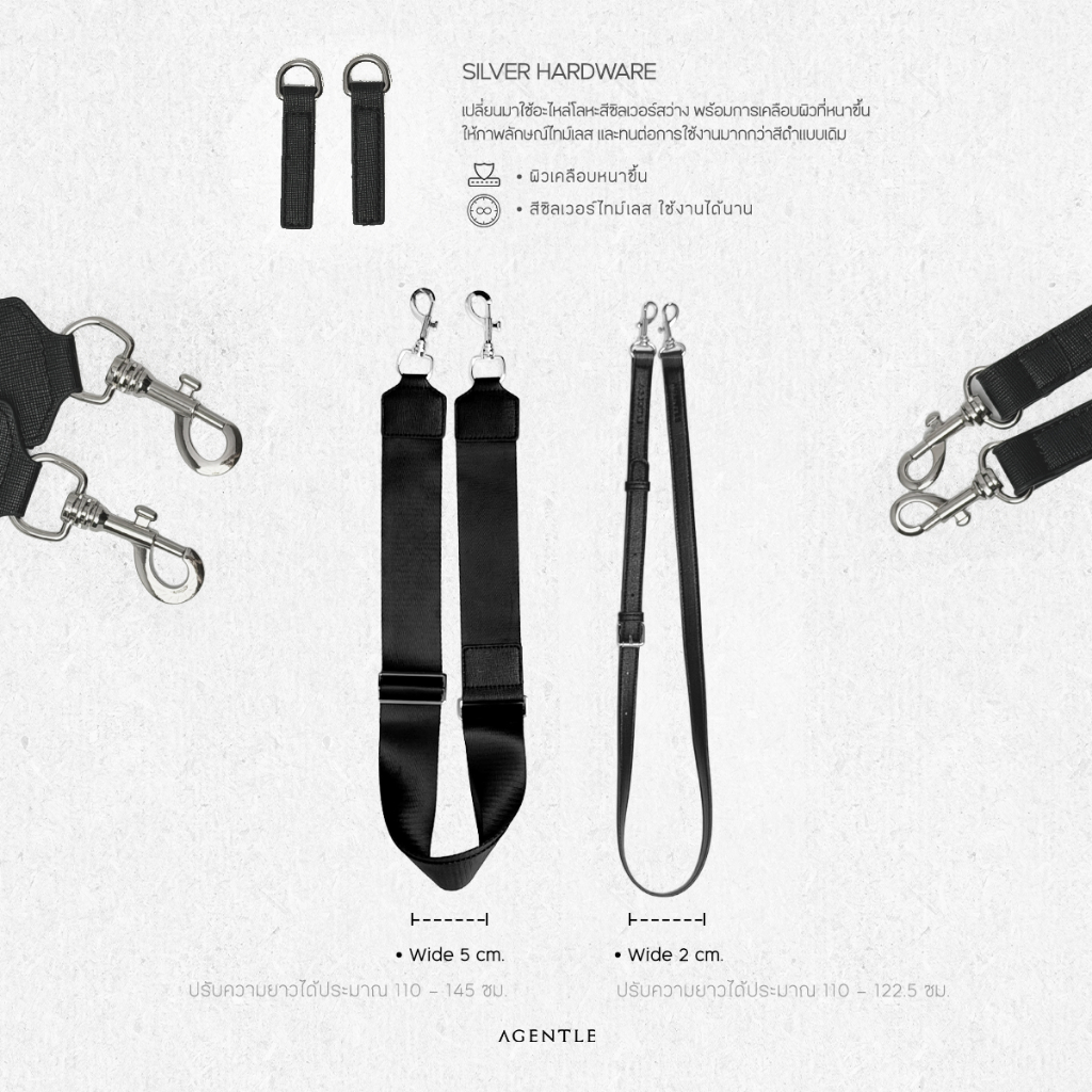 AGENTLE حقيبة كروس رجالية MCR Compact Gen4 — صورة 6