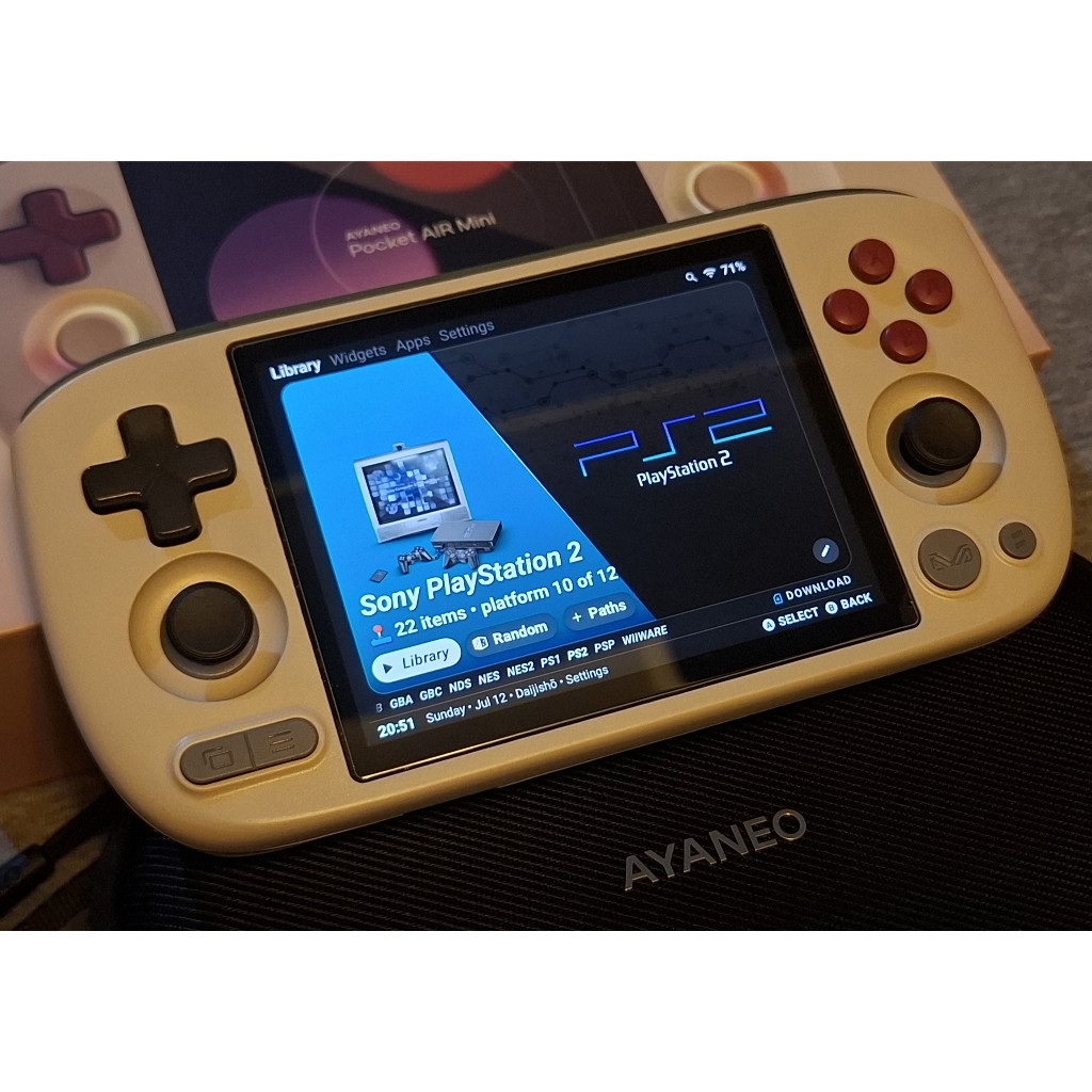 AYANEO Pocket Air Mini (3/64gb+mem64gb) มือสองสภาพใหม่