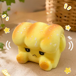 สกุชชี่ ขนมปัง ของเล่นบีบคลายเครียด Slow Rising Squishy Bread ASMR Fidget Toy นุ่มเด้ง ของเล่นเด็ก ของขวัญ