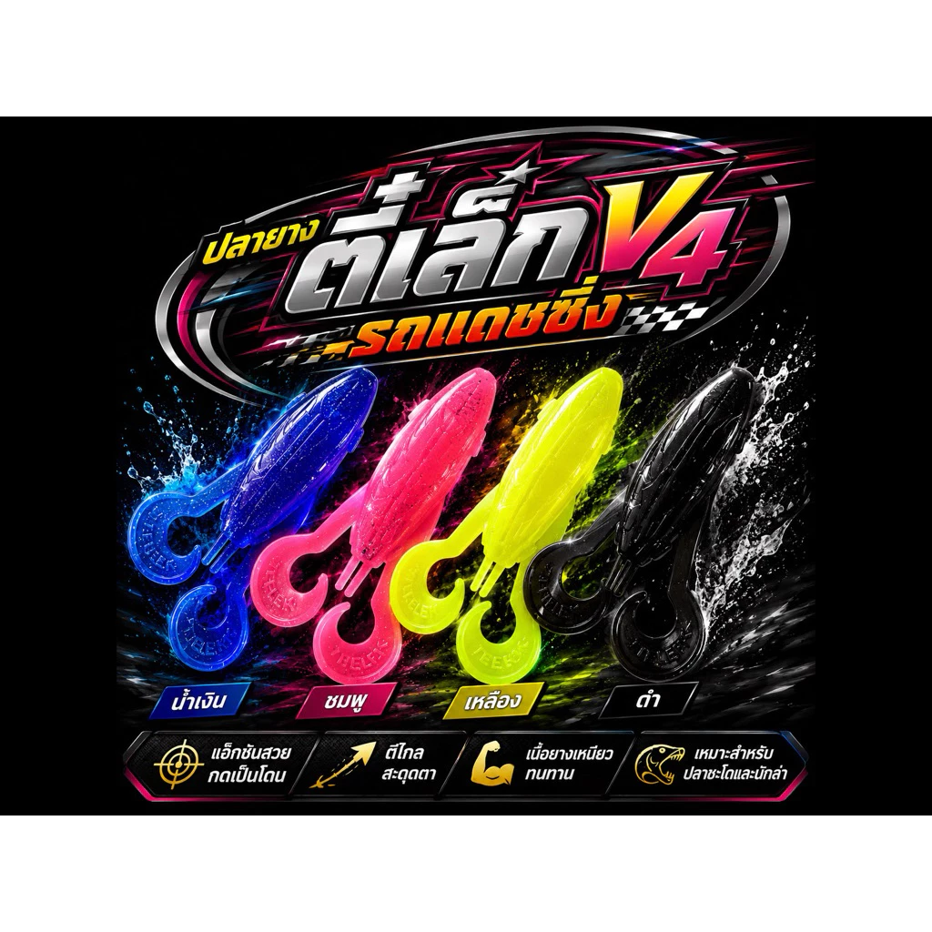 ปลายางตี๋เล็กv4#รถแดชซิ่ง