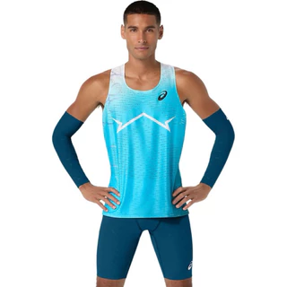 เสื้อกล้ามวิ่ง Asics METASPEED ⚫️🔵🌐 📌ผ้าเบา แห้งไว ตัวท๊อป เหมาะสำหรับแข่งขัน (Race day)