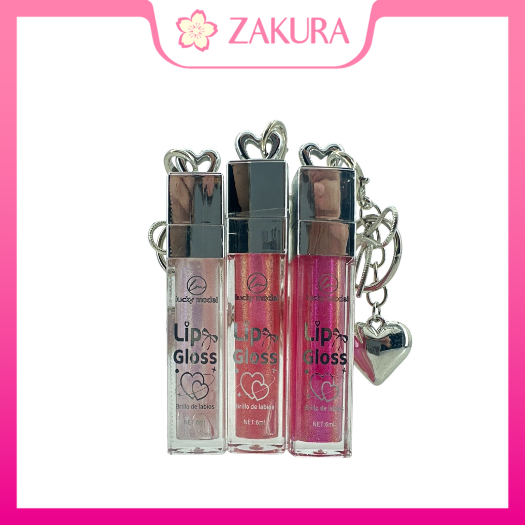Lucky Model Radiant Love Lip Gloss 1pc Color: Random