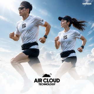 เสื้อวิ่ง Runclub ปี 2026 เนื้อผ้า Air Cloud เบาสบาย เย็นผิว ไม่เก็บเหงื่อ (GO)