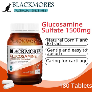 Blackmores Glucosamine Sulfate 1500mg Joint Health Vitamin 180 Tablets ลดข้ออักเสบ ข้อเสื่อม บำรุงกระดูก [EXP:2028]
