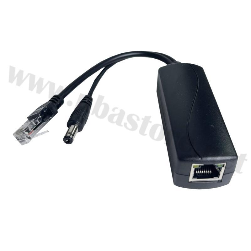 Active PoE Splitter 48V to 12V (12V 2A) 10/100M