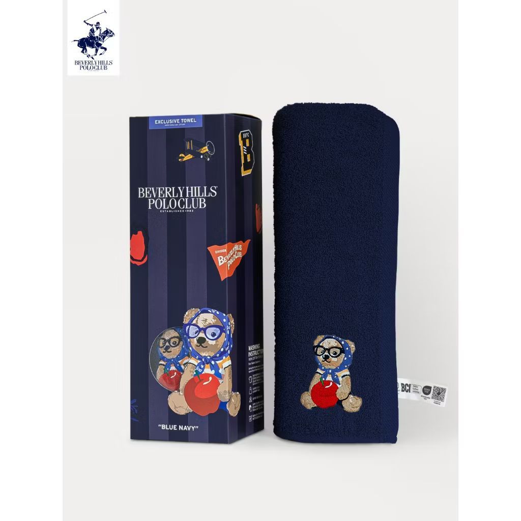 [ ลด 30% กดใน VDO ] ของขวัญ BEVERLY HILLS POLO CLUB  NEW COLLECTION ผ้าขนหนูหมี ผ้าขนหนู Polo