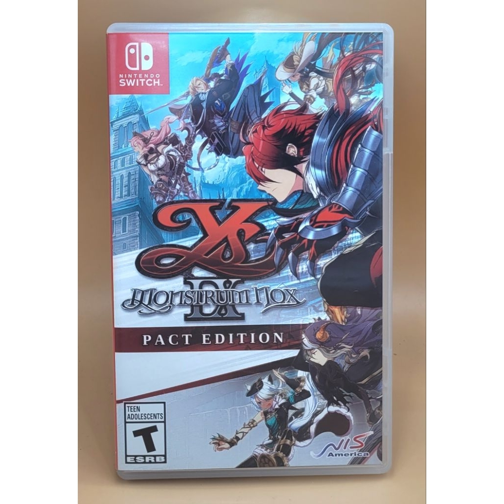 (มือสอง) มือ2 เกม Nintendo Switch : YS IX: MONSTRUM NOX PACT EDITION มีภาษาอังกฤษ #Nintendo Switch #