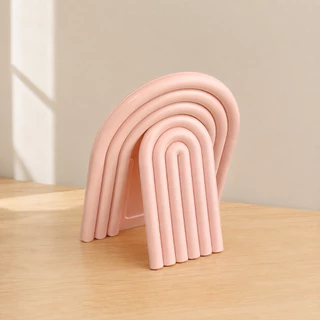 Goody Home กระจกตั้งโต๊ะ กระจกตั้งโต๊ะแต่งหน้ามินิมอล แบบพับเก็บได้ ปรับมุมได้
