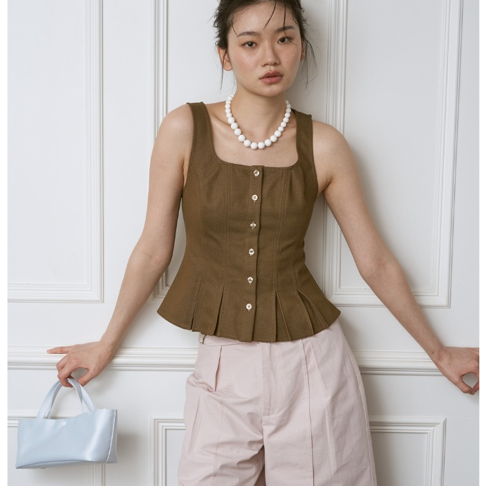 tresmade เสื้อแขนกุด Corset Tank