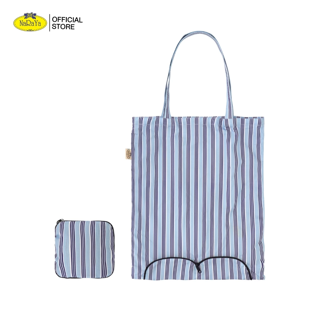 NaRaYa Foldable Shopping Bag กระเป๋าผ้าพับเก็บได้ NB-135B