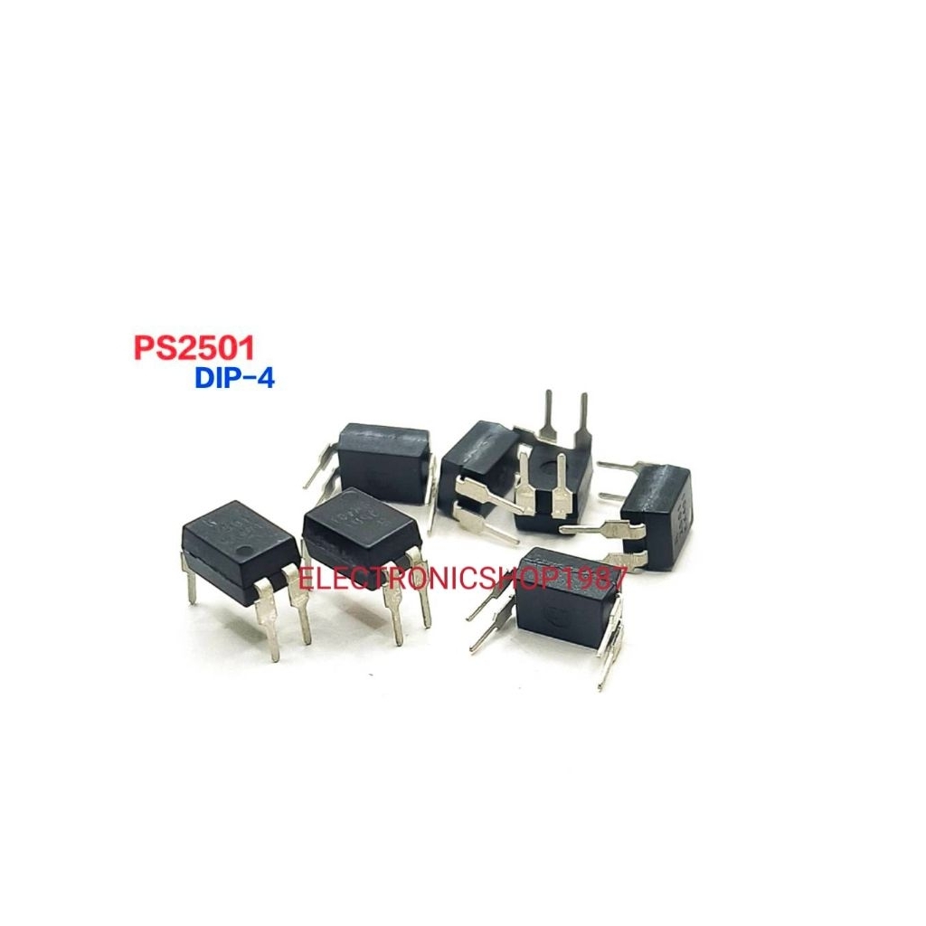 ราคา 5ตัว 👉👉PS2501-1 PS2501 NEC2501 2501 Optocoupler DIP-4 ออปโต้คอปเปอร์  4ขา PS2501