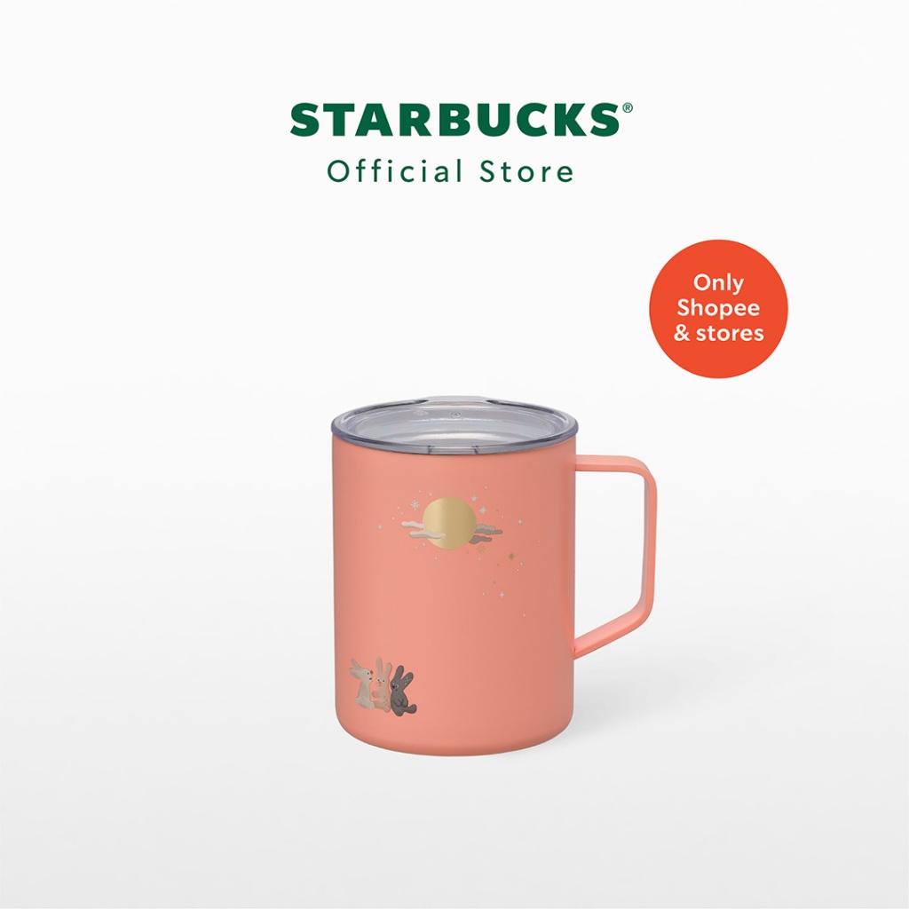 Starbucks Stainless Steel Homebound Under The Moon Mug 16oz. แก้วสตาร์บัคส์สแตนเลสสตีล ขนาด 16ออนซ์ A11184693