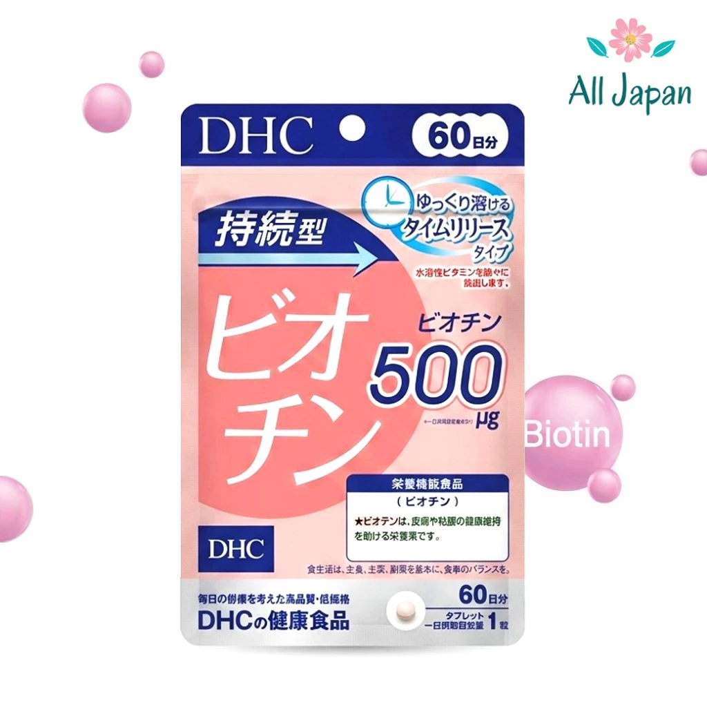 ðļDHC BIOTIN āđāļāđāļāļāļīāļ āļāļģāļĢāļļāļāđāļŠāđāļāļāļĄāđāļĨāļ°āđāļĨāđāļ Japan