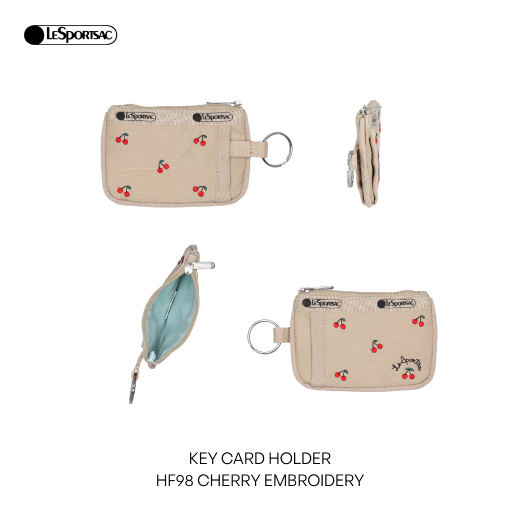Lesportsac Key Card Holder Bag กระเป๋ากุญแจใส่นามบัตร Style 4009