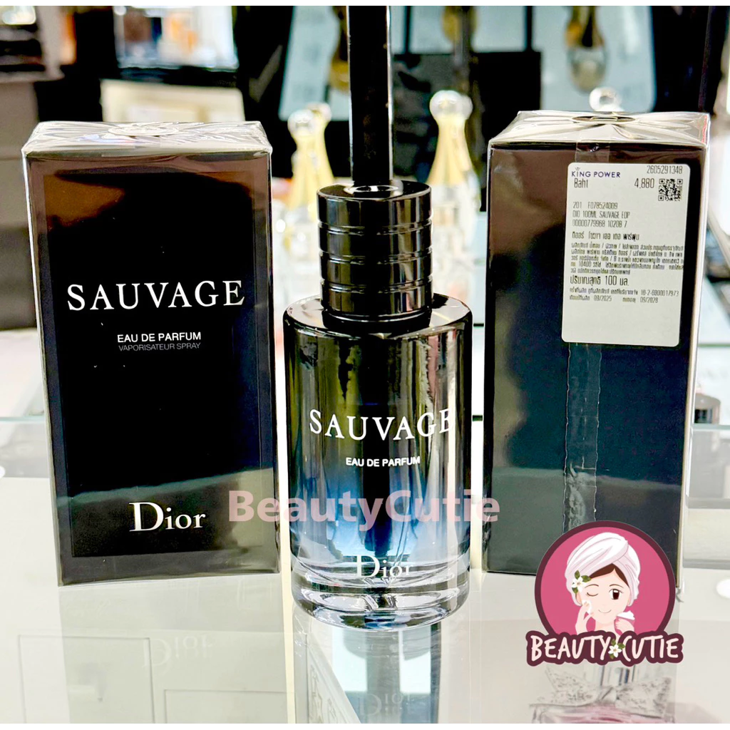 🌟Dior Sauvage EDT/ EDP/ Parfum ผลิตปี 2025🌟ป้ายคิง แท้💯 จาก King Power
