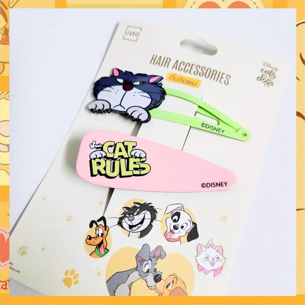 กิ๊บติดผม Cats & Dogs Disney Collection (ลิขสิทธิ์แท้)