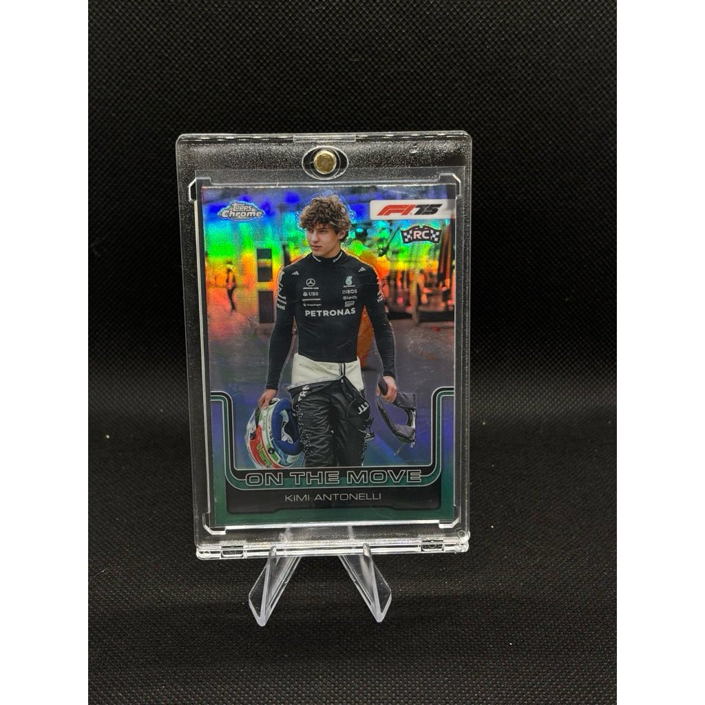 การ์ด Topps ของ Kimi Antonelli On the move Refractor