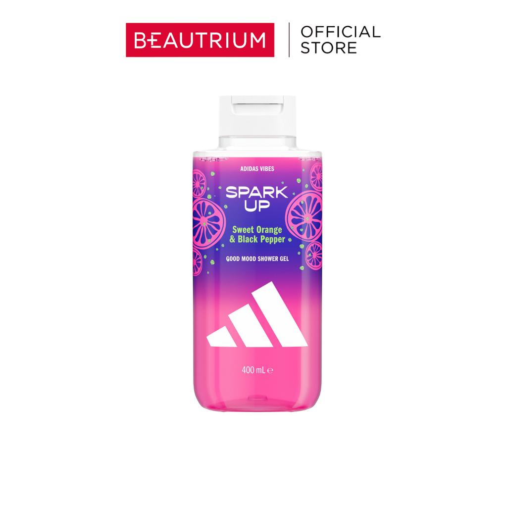 ADIDAS Vibes Spark Up Shower Gel ผลิตภัณฑ์ทำความสะอาดผิวกาย 400ml