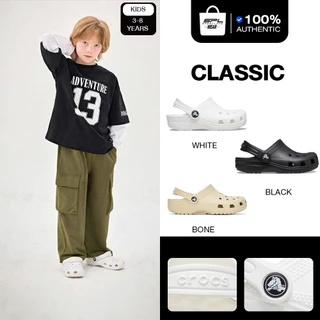 Crocs Collection รองเท้าแตะ สำหรับเด็ก ผู้ใหญ่เท้าเล็ก CSS Clog 206990-100 / 206991-100 / 206990-2Y2 / 206991-2Y2 (1390)