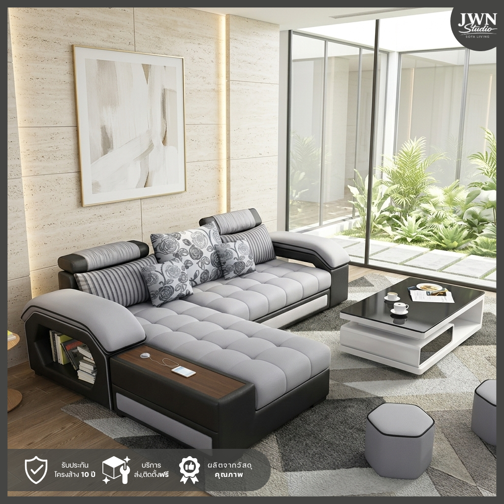 Sofa bed โซฟาL L-shape Livingroom Sofa
